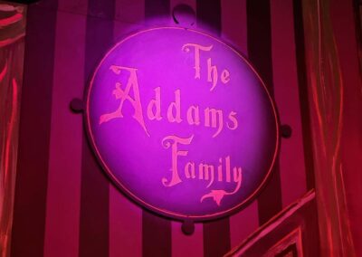 The Addams Family - Slick Staging for set and stage build school theatre productions