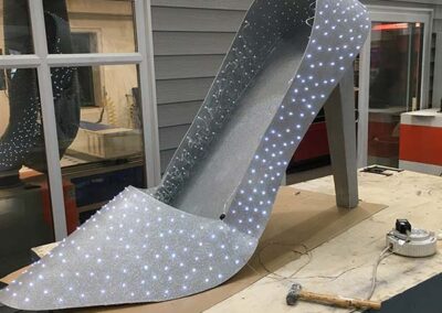 Cinderella's Shoe: Set props and set building from Slick Events