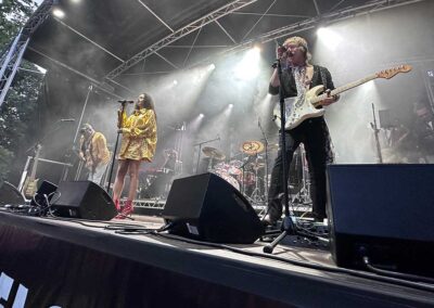Slick Staging: The Brand New Heavies performing at the Sidmouth International Jazz and Blues Festival (May 2023)