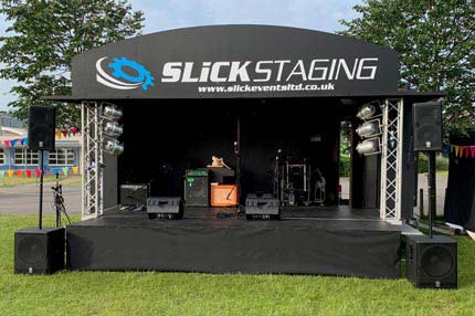 Slick Staging: All-inclusive stage package to hire Devon, Dorset, Wiltshire & Hampshire Slick Staging: All-inclusive stage package to hire Devon, Dorset, Wiltshire & Hampshire