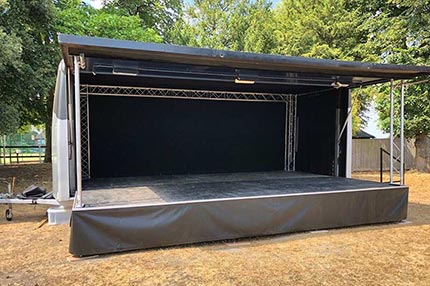 Slick Staging: Mobile trailer stage hire in Devon, Dorset, Wiltshire & Hampshire Slick Staging: Mobile trailer stage hire in Devon, Dorset, Wiltshire & Hampshire