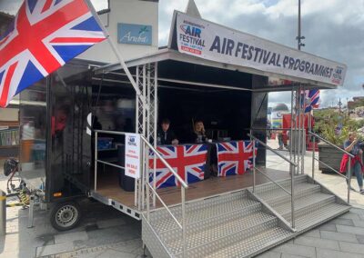 Multi-purpose stage hire - Bournemouth Air Festival 2023