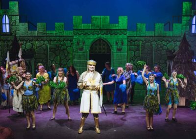 Spamalot - Set Build by Slick Events, Dorset