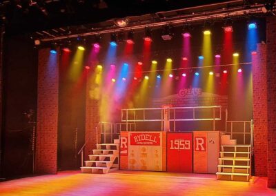 To hire: stage flats and set scenery for amatuer productions of Grease.