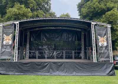 Arch Roof Stage Hire - 2025